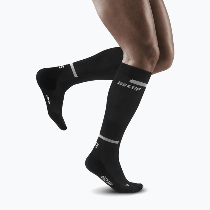 CEP Tall 4.0 ανδρικές κάλτσες συμπίεσης για τρέξιμο μαύρες 4
