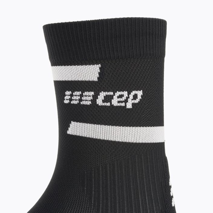 CEP Γυναικείες κάλτσες συμπίεσης για τρέξιμο 4.0 Mid Cut μαύρες 3