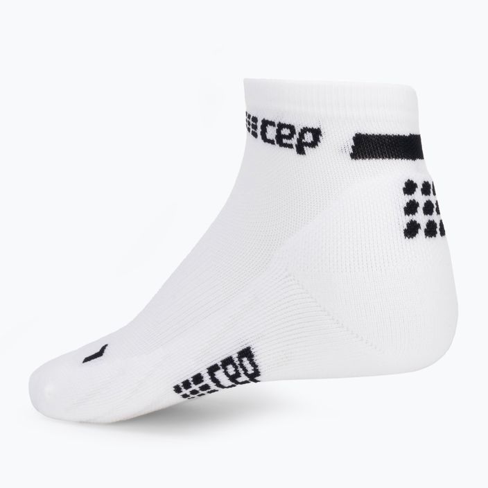 CEP Γυναικείες κάλτσες συμπίεσης για τρέξιμο 4.0 Low Cut Λευκό 3