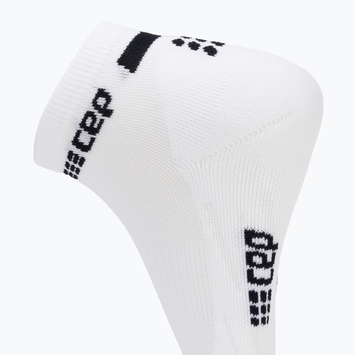 CEP Γυναικείες κάλτσες συμπίεσης για τρέξιμο 4.0 Low Cut Λευκό 4