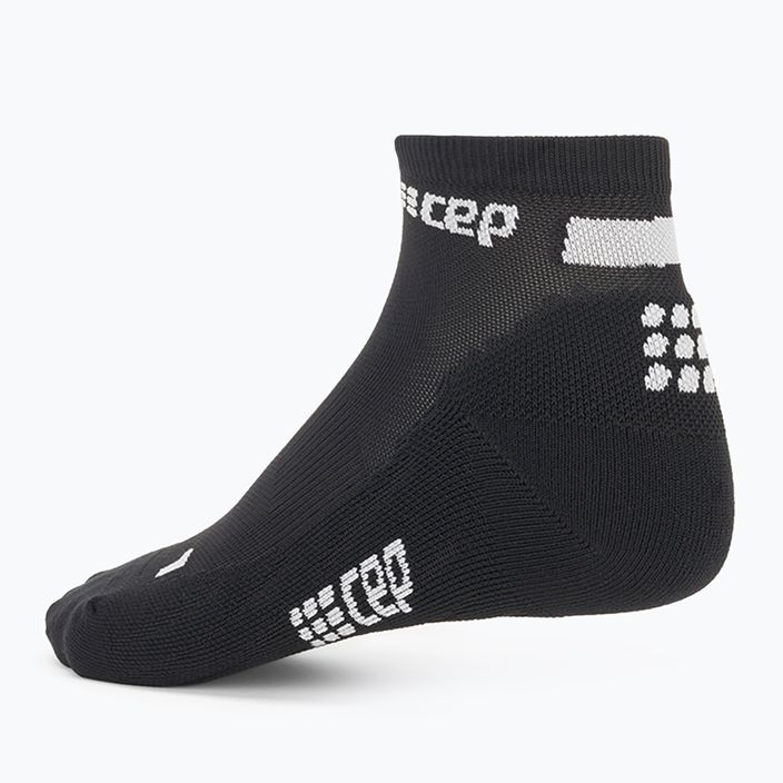 CEP Ανδρικές κάλτσες συμπίεσης για τρέξιμο 4.0 Low Cut μαύρες 3