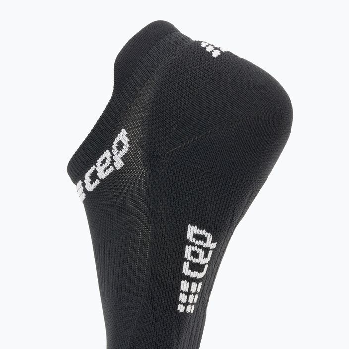 CEP Γυναικείες κάλτσες συμπίεσης 4.0 No Show μαύρες 4