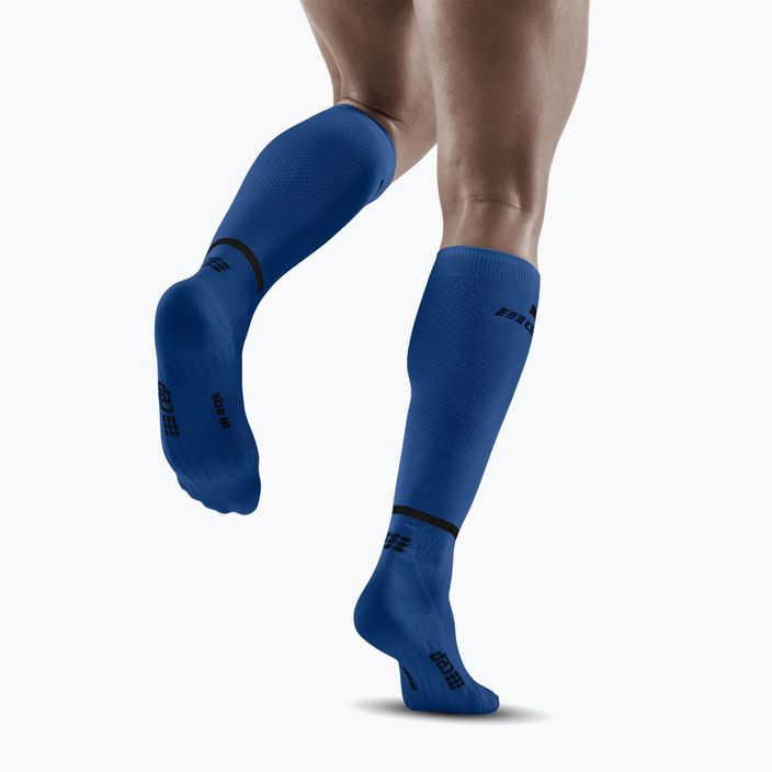 CEP Tall 4.0 ανδρικές κάλτσες συμπίεσης για τρέξιμο μπλε 6