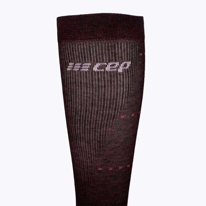 CEP Infrared Recovery γυναικείες κάλτσες συμπίεσης μαύρο/κόκκινο 7