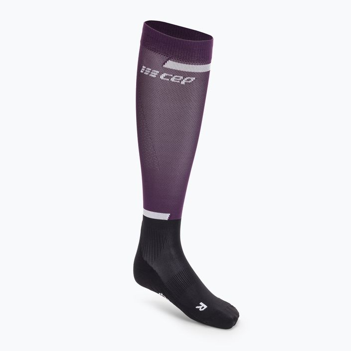 CEP Tall 4.0 γυναικείες κάλτσες συμπίεσης για τρέξιμο βιολετί/μαύρες 2