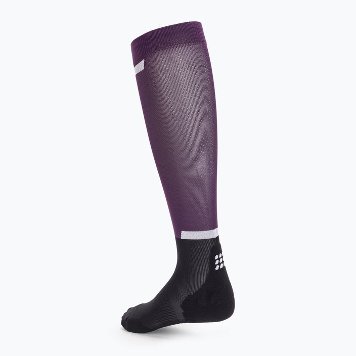 CEP Tall 4.0 γυναικείες κάλτσες συμπίεσης για τρέξιμο βιολετί/μαύρες 3