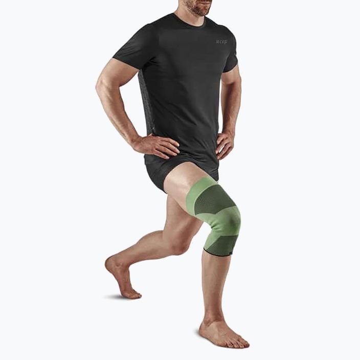 CEP Mid Support ζώνη συμπίεσης γόνατος πράσινη 2