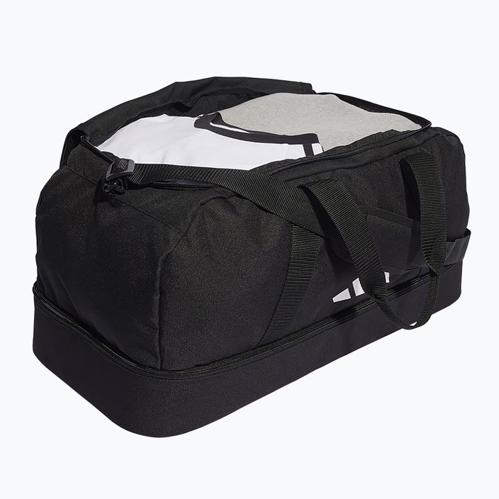 adidas Tiro League Duffel τσάντα προπόνησης 40.75 l μαύρο/λευκό 4