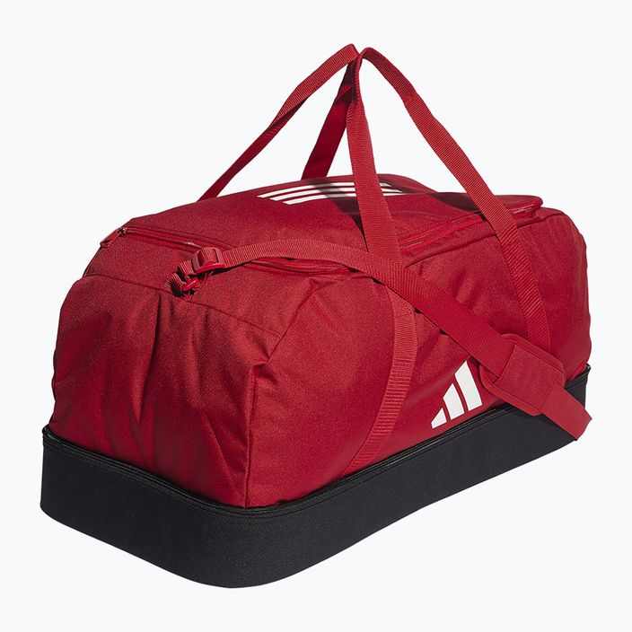 adidas Tiro League Duffel τσάντα προπόνησης 51.5 l team power red 2/μαύρο/λευκό 2