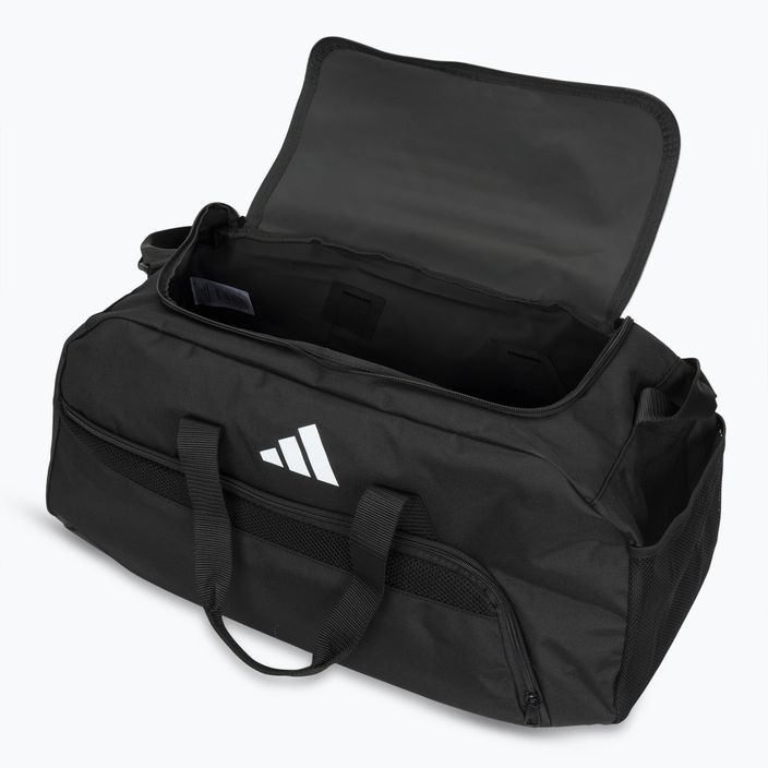adidas Tiro 23 League Duffel Bag M μαύρη/λευκή τσάντα προπόνησης 3