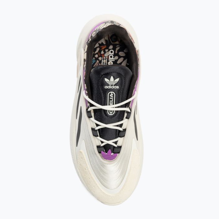 Γυναικεία παπούτσια adidas Ozelia off white/core black/shock purple 5