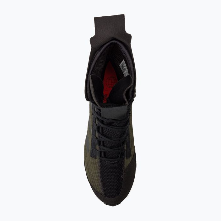 Παπούτσια πυγμαχίας adidas Speedex 23 carbon/core black/solar red 5