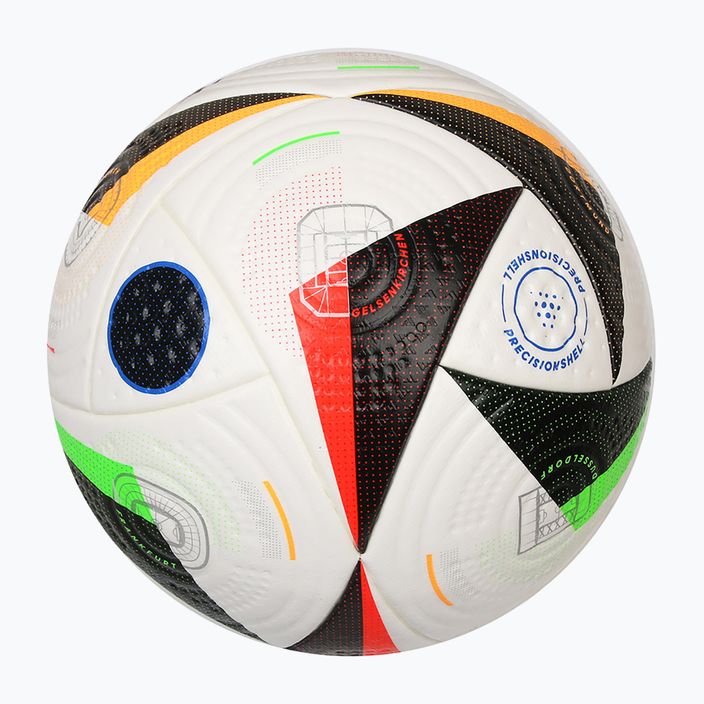 Adidas Fussballiebe Pro μπάλα λευκό/μαύρο/λαμπερό μπλε μέγεθος 5 5