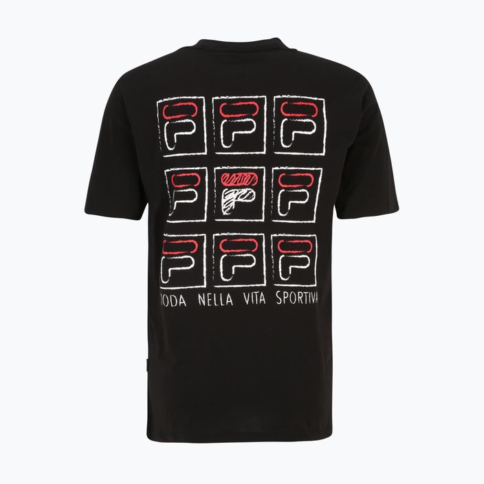 FILA ανδρικό t-shirt Luton Graphic μαύρο 6