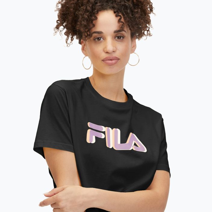 FILA γυναικείο T-shirt Londrina μαύρο 4