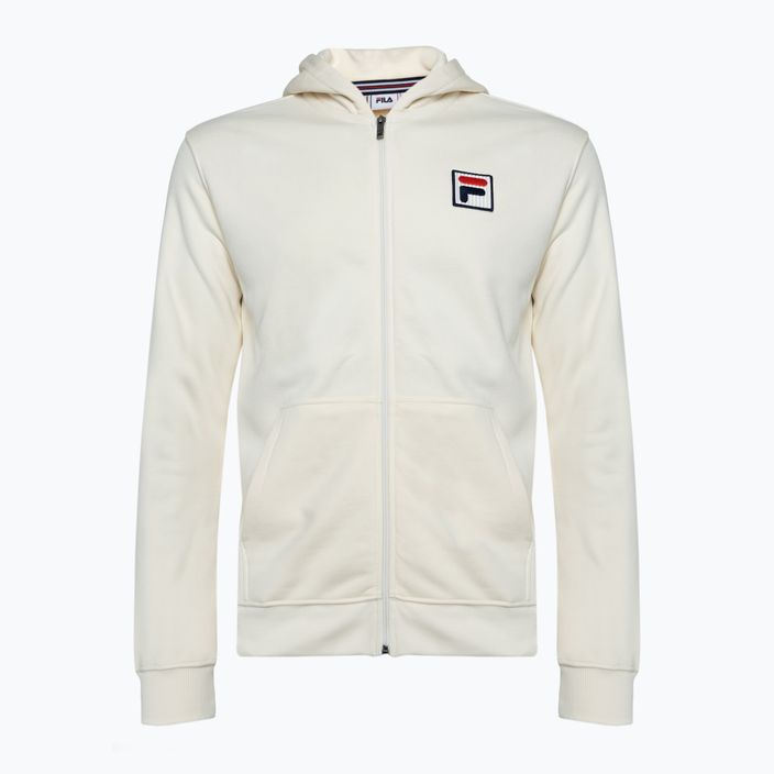 Φούτερ FILA Bergede Loose Fit Zip Hoody antique white