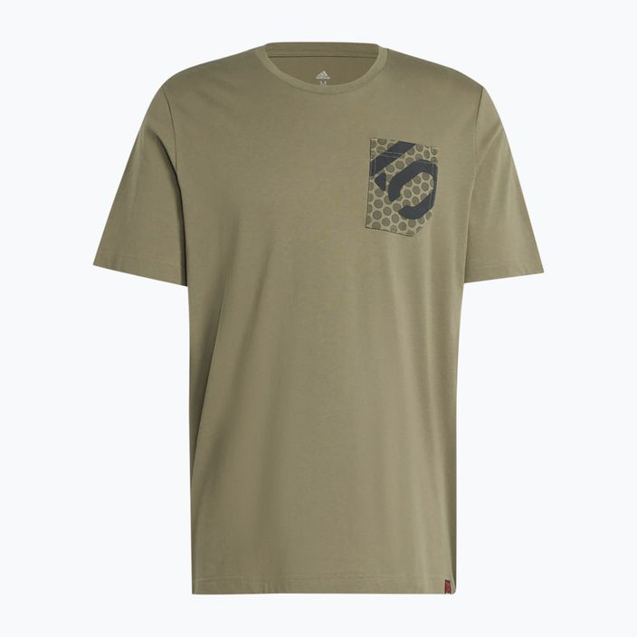 Ανδρικό μπλουζάκι adidas FIVE TEN Brand Of The Brave Tee olive strata ποδηλασία t-shirt 7