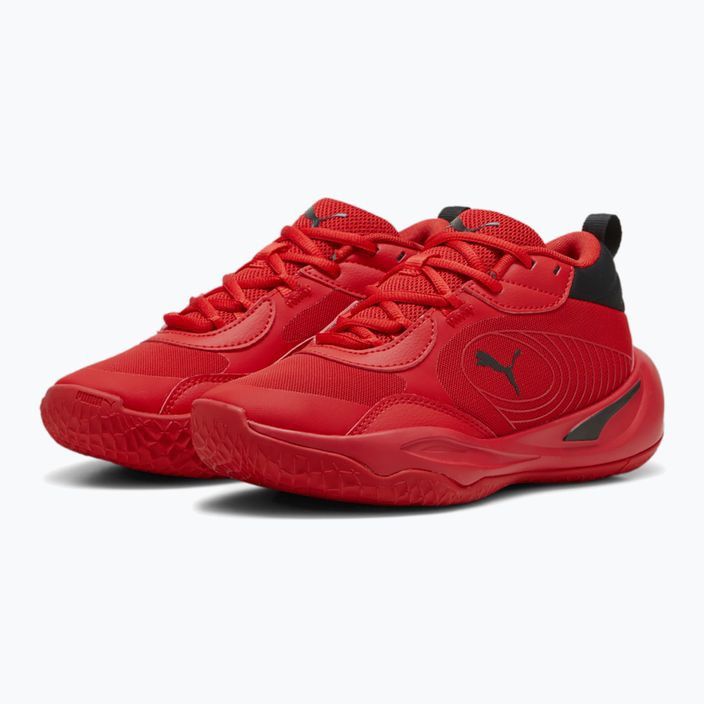 Παιδικά παπούτσια μπάσκετ PUMA Playmaker Pro JR for all time red/puma black