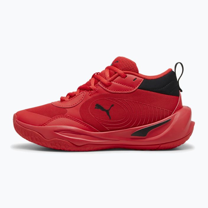 Παιδικά παπούτσια μπάσκετ PUMA Playmaker Pro JR for all time red/puma black 2