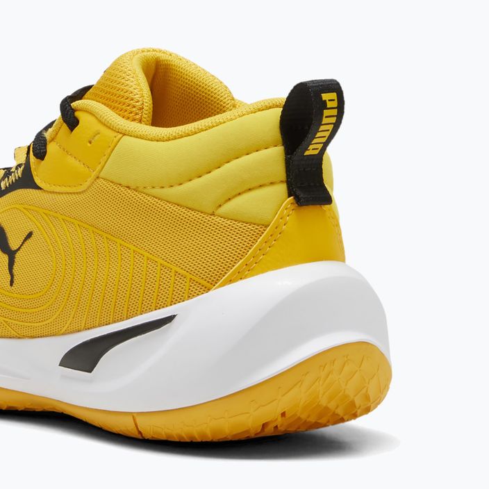 Παιδικά παπούτσια μπάσκετ PUMA Playmaker Pro JR yellow sizzle/puma blackl 6