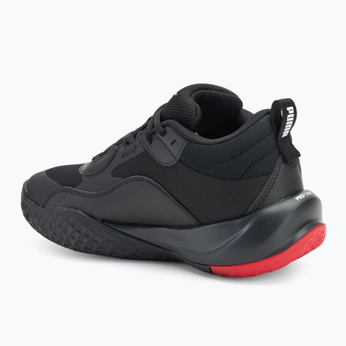 Παιδικά παπούτσια μπάσκετ PUMA Playmaker Pro JR puma black/for all time red 3