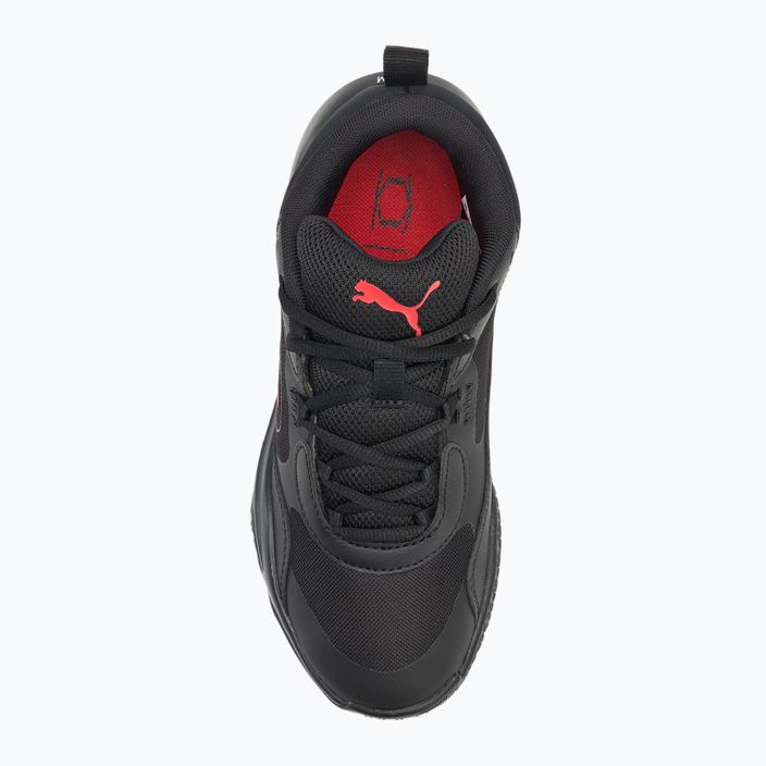 Παιδικά παπούτσια μπάσκετ PUMA Playmaker Pro JR puma black/for all time red 5