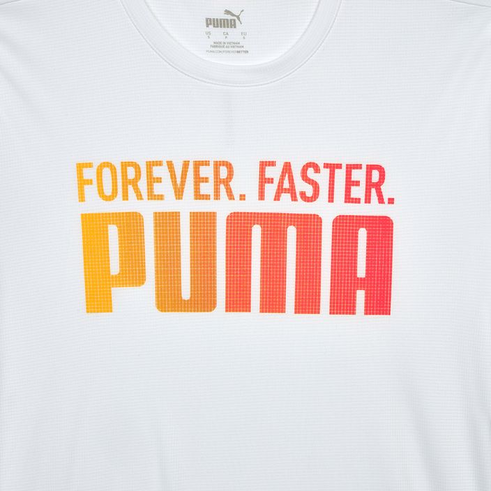 Ανδρικό μπλουζάκι PUMA Run Favorites Forever Faster TEE puma white 5