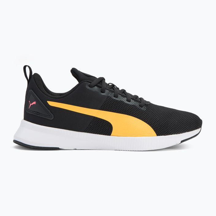 PUMA Flyer Runner παπούτσια για τρέξιμο puma μαύρο/ηλιακό ρεύμα/ηλιοβασίλεμα 2