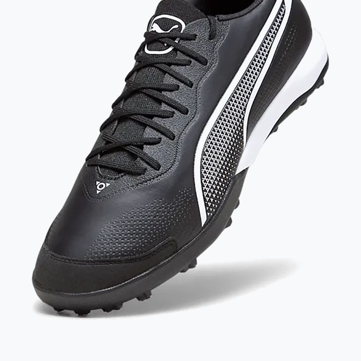 Ανδρικά ποδοσφαιρικά παπούτσια PUMA King Pro TT puma μαύρο/puma λευκό 15