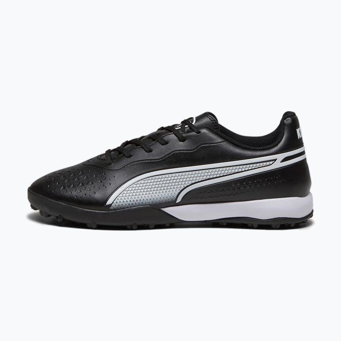 PUMA King Match TT ανδρικά ποδοσφαιρικά παπούτσια puma μαύρο/puma λευκό 11