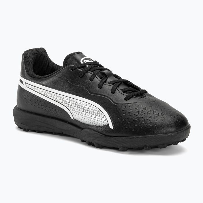 PUMA King Match TT Jr παιδικά ποδοσφαιρικά παπούτσια puma μαύρο/puma λευκό