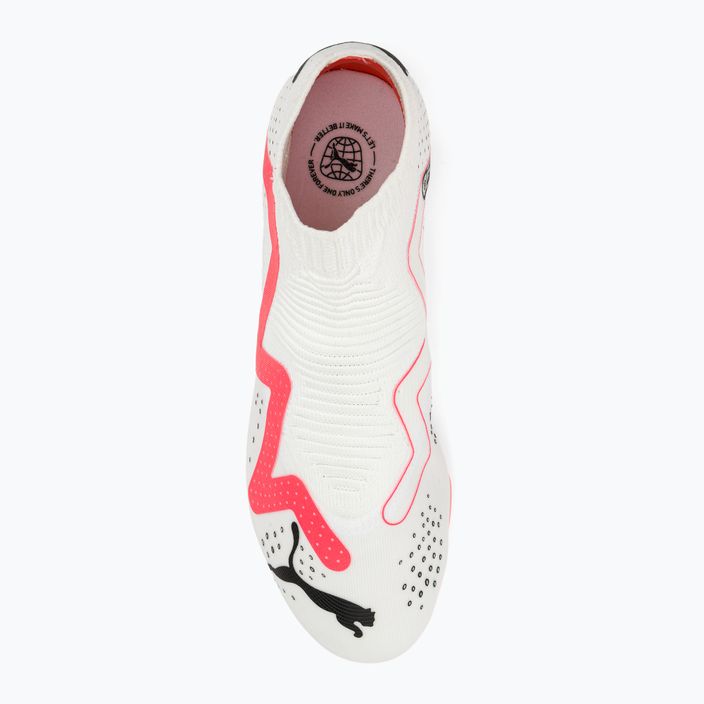 PUMA Future Match+ Ll FG/AG ανδρικά ποδοσφαιρικά παπούτσια puma λευκό/puma μαύρο/fire orchid 6