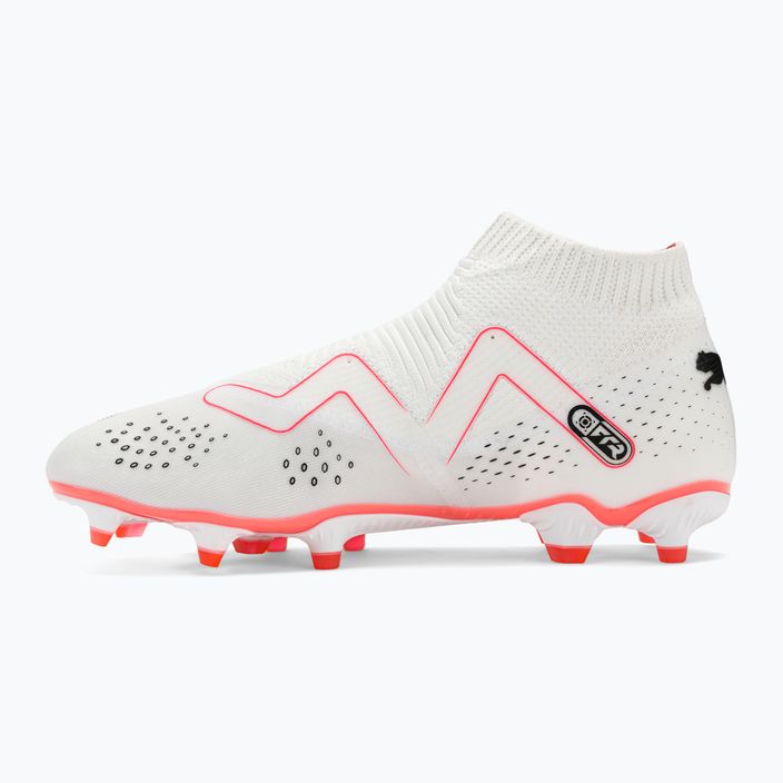 PUMA Future Match+ Ll FG/AG ανδρικά ποδοσφαιρικά παπούτσια puma λευκό/puma μαύρο/fire orchid 10