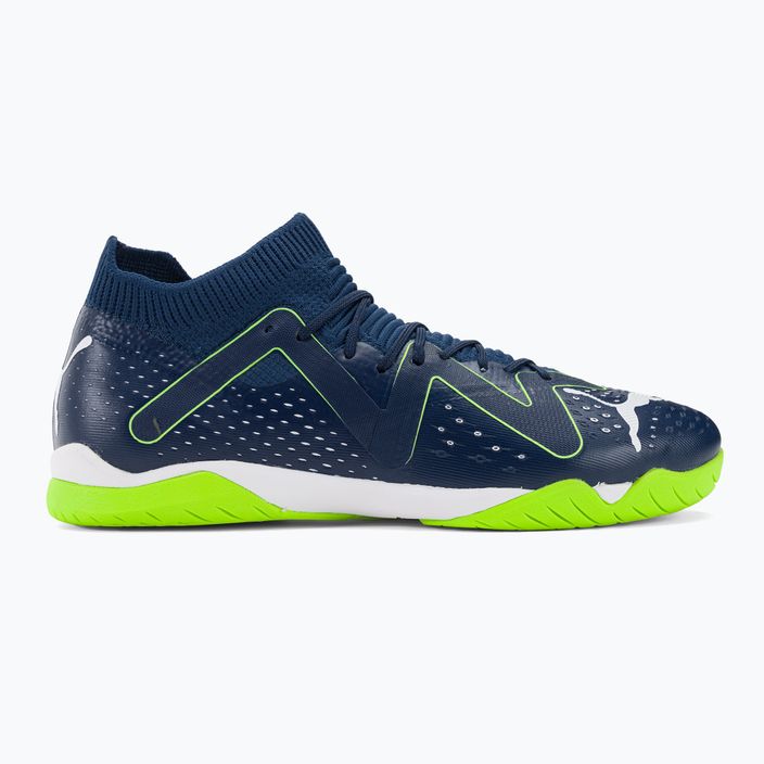 PUMA Future Match IT ανδρικά ποδοσφαιρικά παπούτσια μπλε/λευκό/puma/πράσινο pro 2