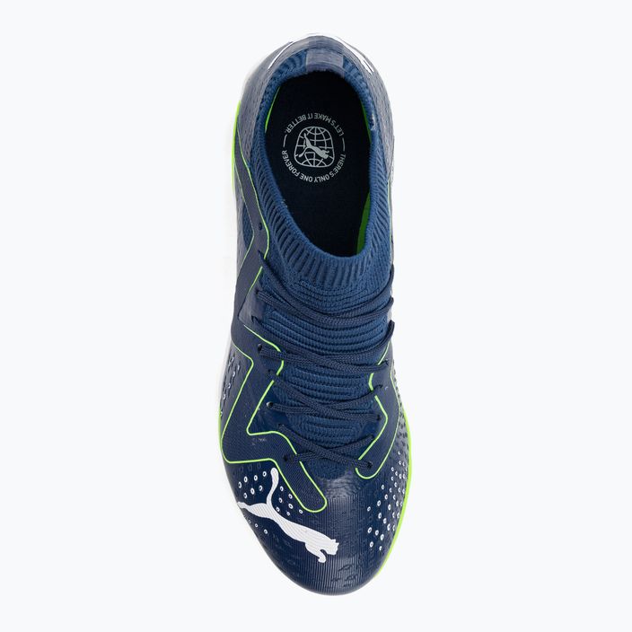 PUMA Future Match IT ανδρικά ποδοσφαιρικά παπούτσια μπλε/λευκό/puma/πράσινο pro 6