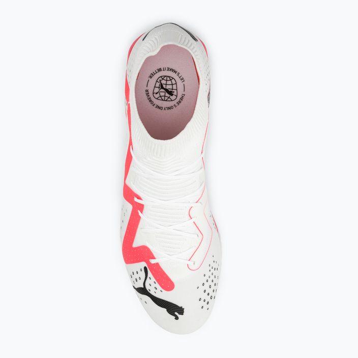PUMA Future Match TT ανδρικά ποδοσφαιρικά παπούτσια puma λευκό/puma μαύρο/fire orchid 6