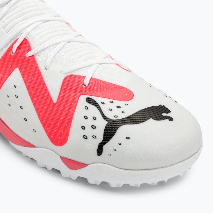 PUMA Future Match TT ανδρικά ποδοσφαιρικά παπούτσια puma λευκό/puma μαύρο/fire orchid 7