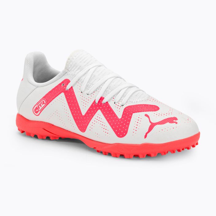PUMA Future Play TT Jr παιδικά ποδοσφαιρικά παπούτσια puma λευκό/φωτιά ορχιδέα