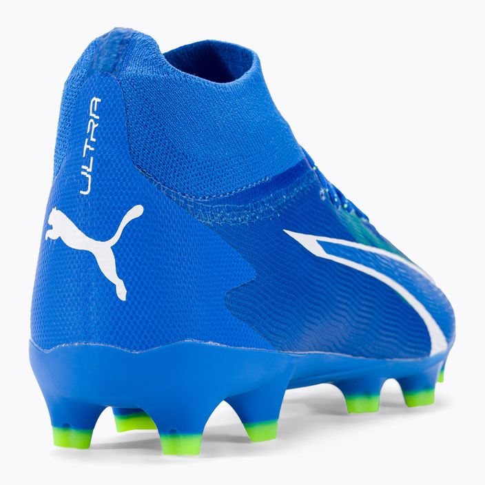 PUMA Ultra Pro FG/AG ανδρικά ποδοσφαιρικά παπούτσια ultra blue/puma white/pro green 9