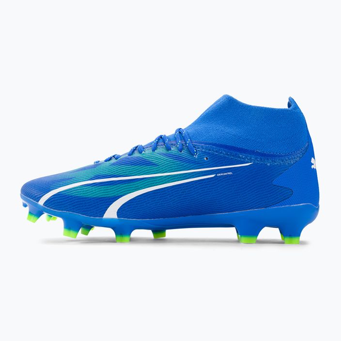 PUMA Ultra Pro FG/AG ανδρικά ποδοσφαιρικά παπούτσια ultra blue/puma white/pro green 10