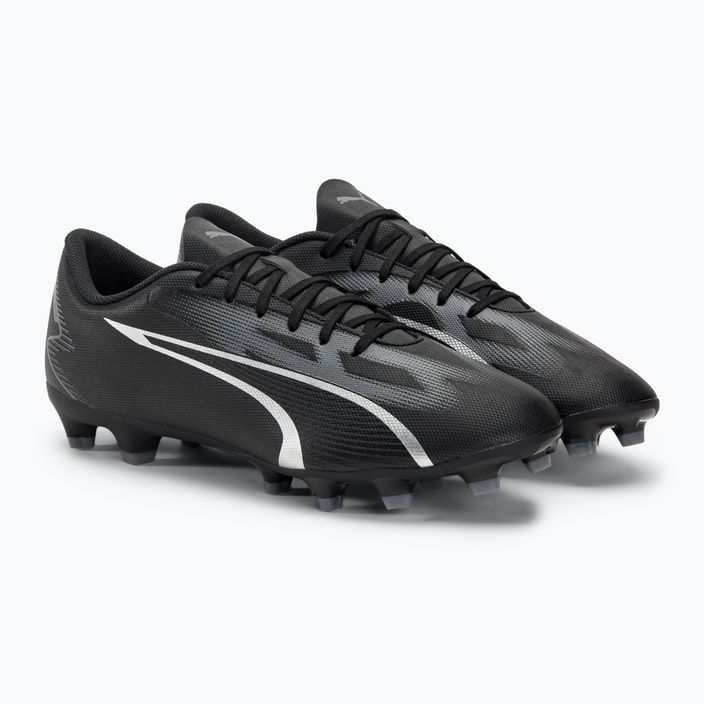 Ανδρικές μπότες ποδοσφαίρου PUMA Ultra Play FG/AG puma μαύρο/ασφαλτό 4