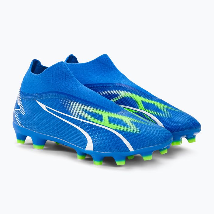 PUMA ανδρικά ποδοσφαιρικά παπούτσια Ultra Match+ Ll FG/AG ultra blue/puma white/pro green 4