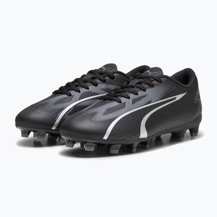 PUMA Ultra Play FG/AG Jr παιδικά ποδοσφαιρικά παπούτσια puma μαύρο/ασφαλτό 13