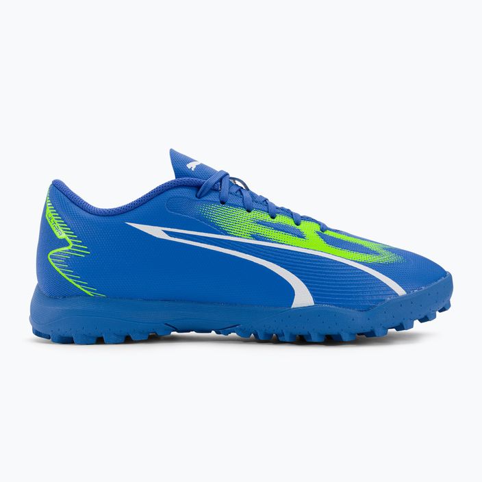 Ανδρικά ποδοσφαιρικά παπούτσια PUMA Ultra Play FG/AG ultra blue/puma white/pro green 2