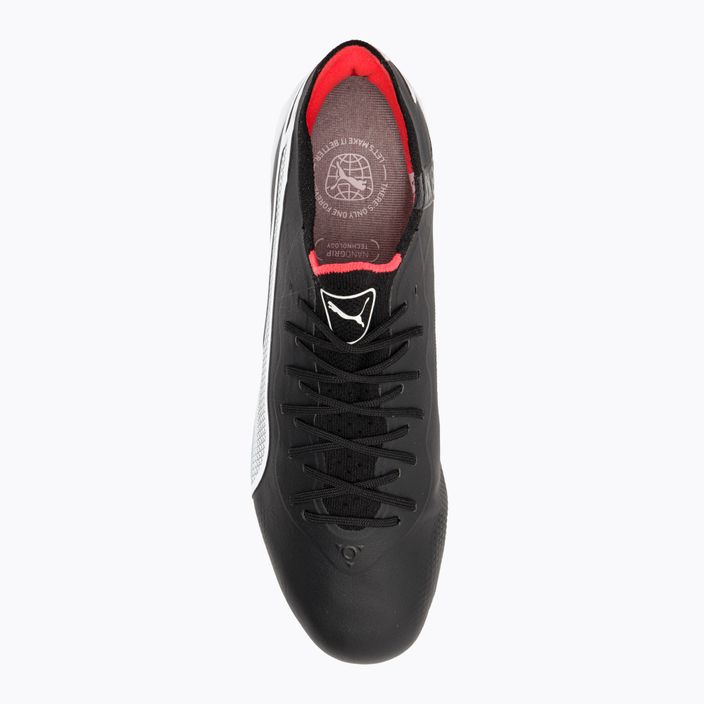 Ανδρικά ποδοσφαιρικά παπούτσια PUMA King Ultimate FG/AG puma μαύρο/puma λευκό 6