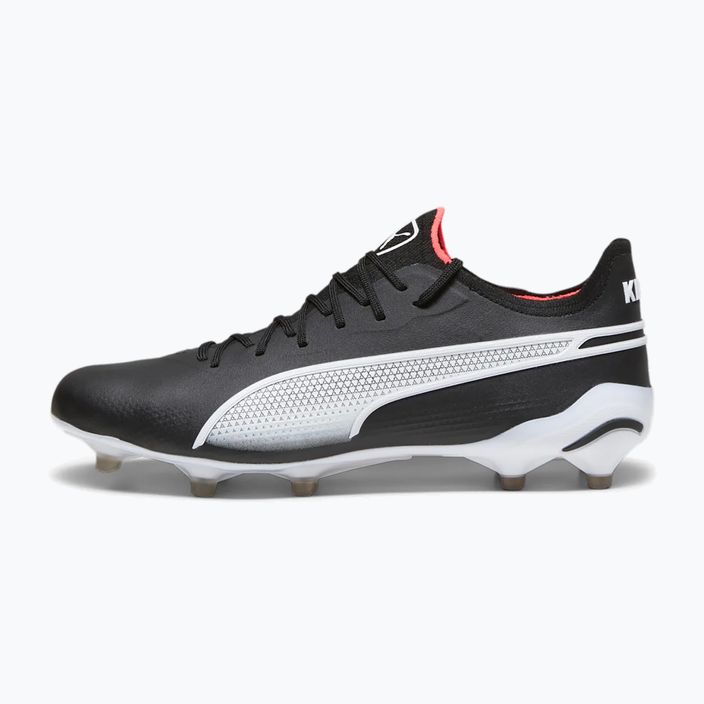 Ανδρικά ποδοσφαιρικά παπούτσια PUMA King Ultimate FG/AG puma μαύρο/puma λευκό 11