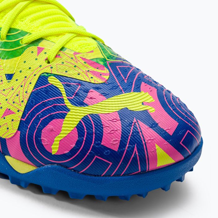 PUMA Future Match Energy TT ανδρικά ποδοσφαιρικά παπούτσια ultra blue/yellow alert/luminous pink 7