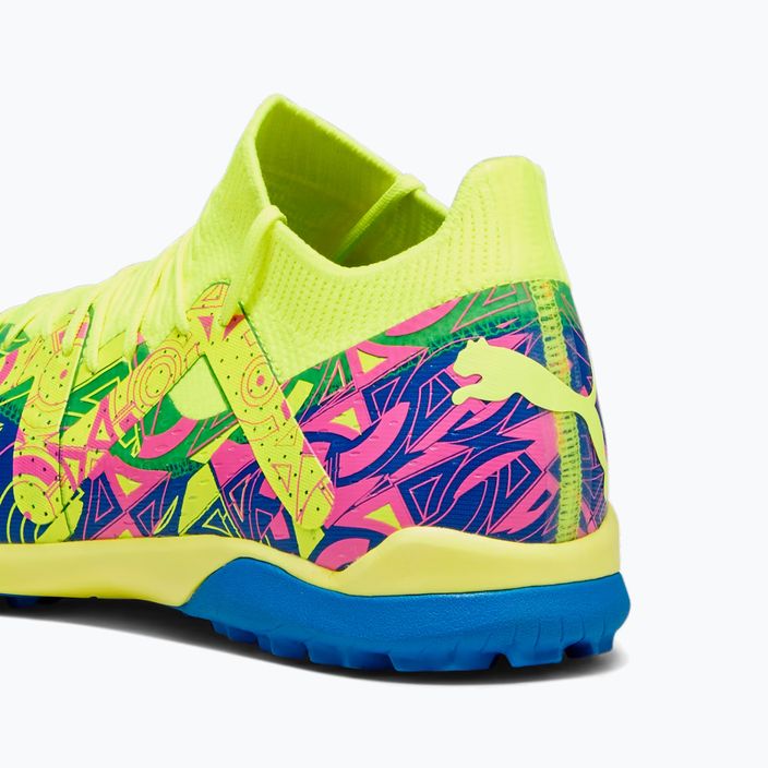 PUMA Future Match Energy TT ανδρικά ποδοσφαιρικά παπούτσια ultra blue/yellow alert/luminous pink 14