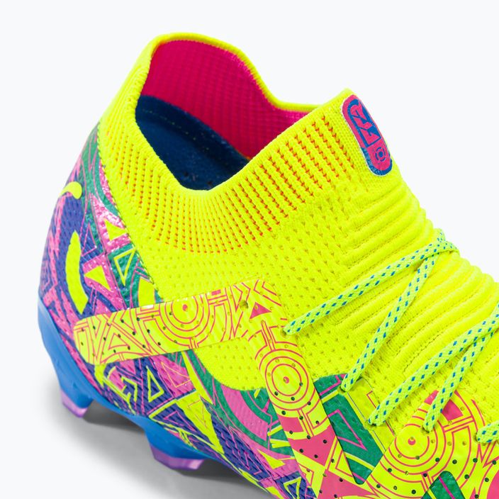 PUMA Future Ultimate Energy FG/AG ανδρικά ποδοσφαιρικά παπούτσια ultra blue/yellow alert/luminous pink 8