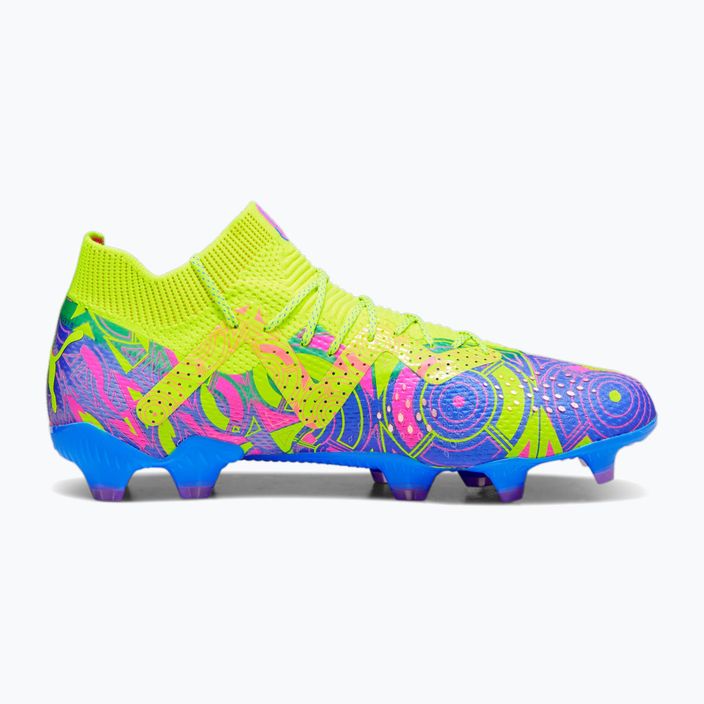 PUMA Future Ultimate Energy FG/AG ανδρικά ποδοσφαιρικά παπούτσια ultra blue/yellow alert/luminous pink 12